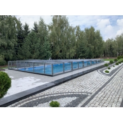 Zadaszenie basenu niskie Roma III